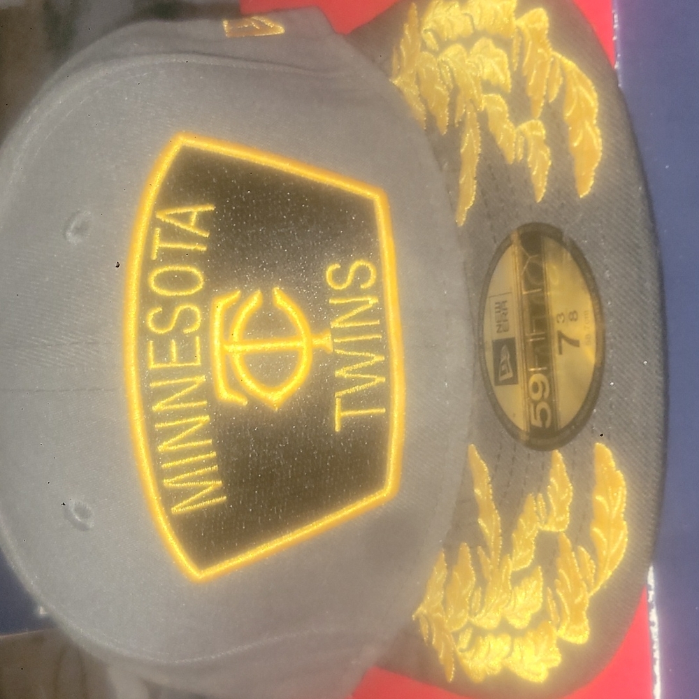 Minnesota Twins fitted hat 7 3/8